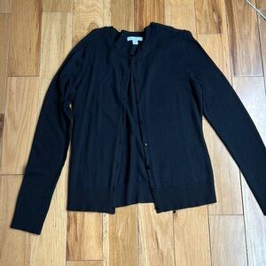 New York & Company black button up sweater